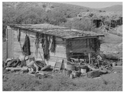 Tool Shed on Farm in Truax North Dakota August 1937