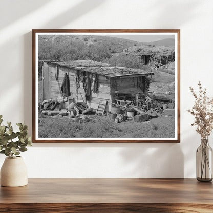 Tool Shed on Farm in Truax North Dakota August 1937