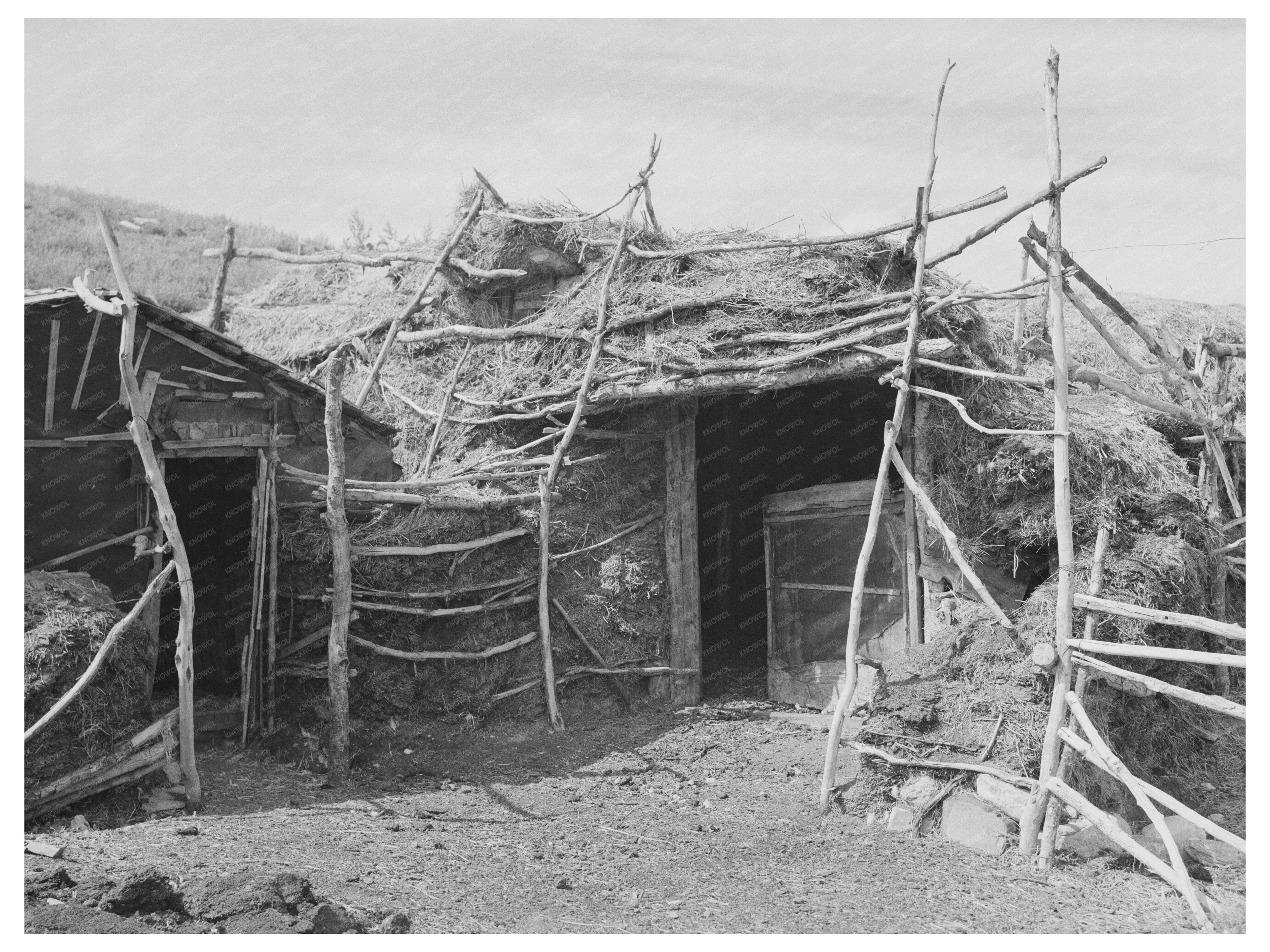 Vintage 1937 Barn Photo in Williams County North Dakota