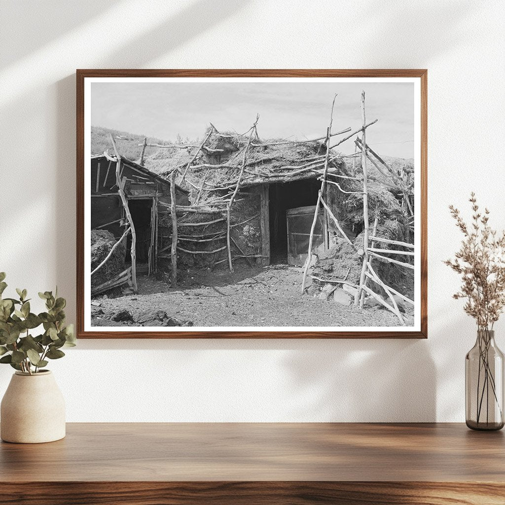 Vintage 1937 Barn Photo in Williams County North Dakota