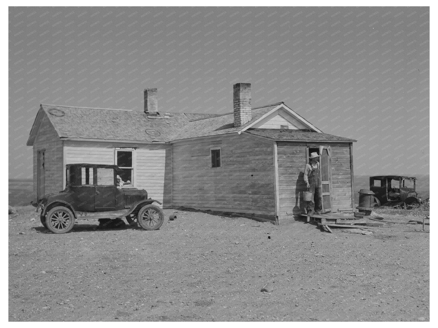 Edwin Gorder Farmhouse North Dakota September 1937