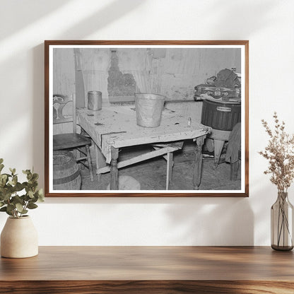 Farmhouse Kitchen in Williams County North Dakota 1937