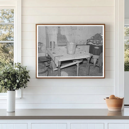 Farmhouse Kitchen in Williams County North Dakota 1937