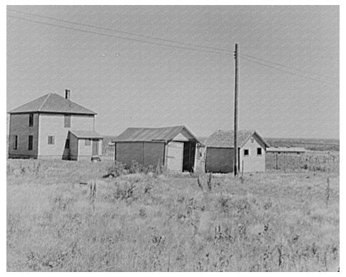 Abandoned Miners Houses in Gilbert Minnesota 1937