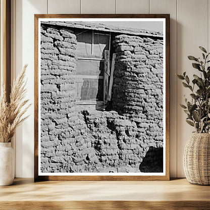 Sodhouse Recessed Window North Dakota September 1937
