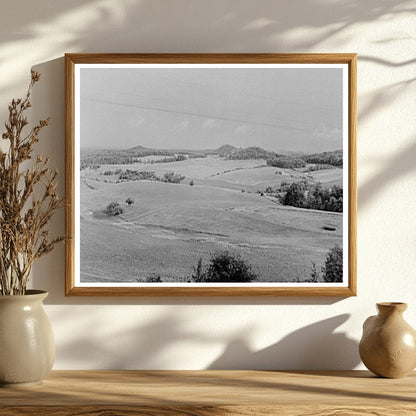 Rural Landscape in Jackson County Wisconsin 1937