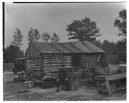 Mr. Hale Cut-Over Farmer Black River Falls 1937