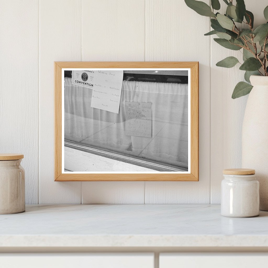 1937 Vintage Store Window in Virginia Minnesota