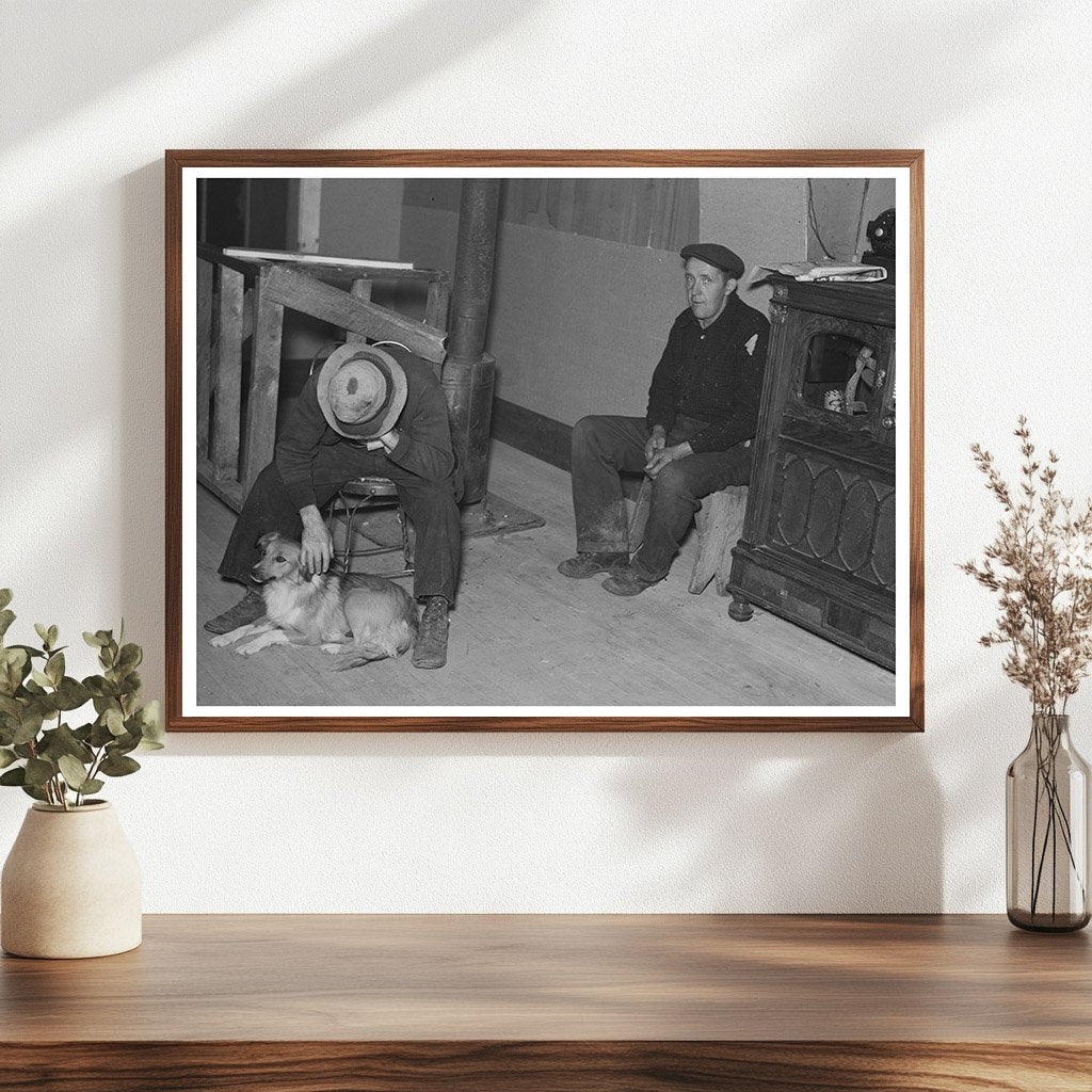 Saturday Night Saloon Scene Craigville Minnesota 1937