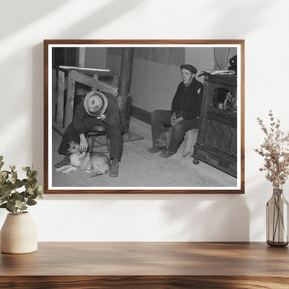 Saturday Night Saloon Scene Craigville Minnesota 1937