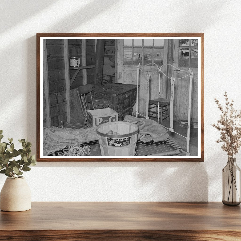 Vintage Photo of Sugar Beet Workers Quarters Minnesota 1937