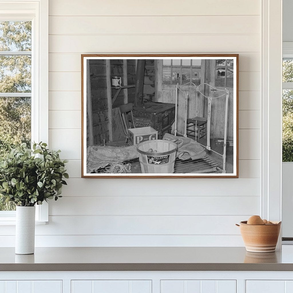Vintage Photo of Sugar Beet Workers Quarters Minnesota 1937