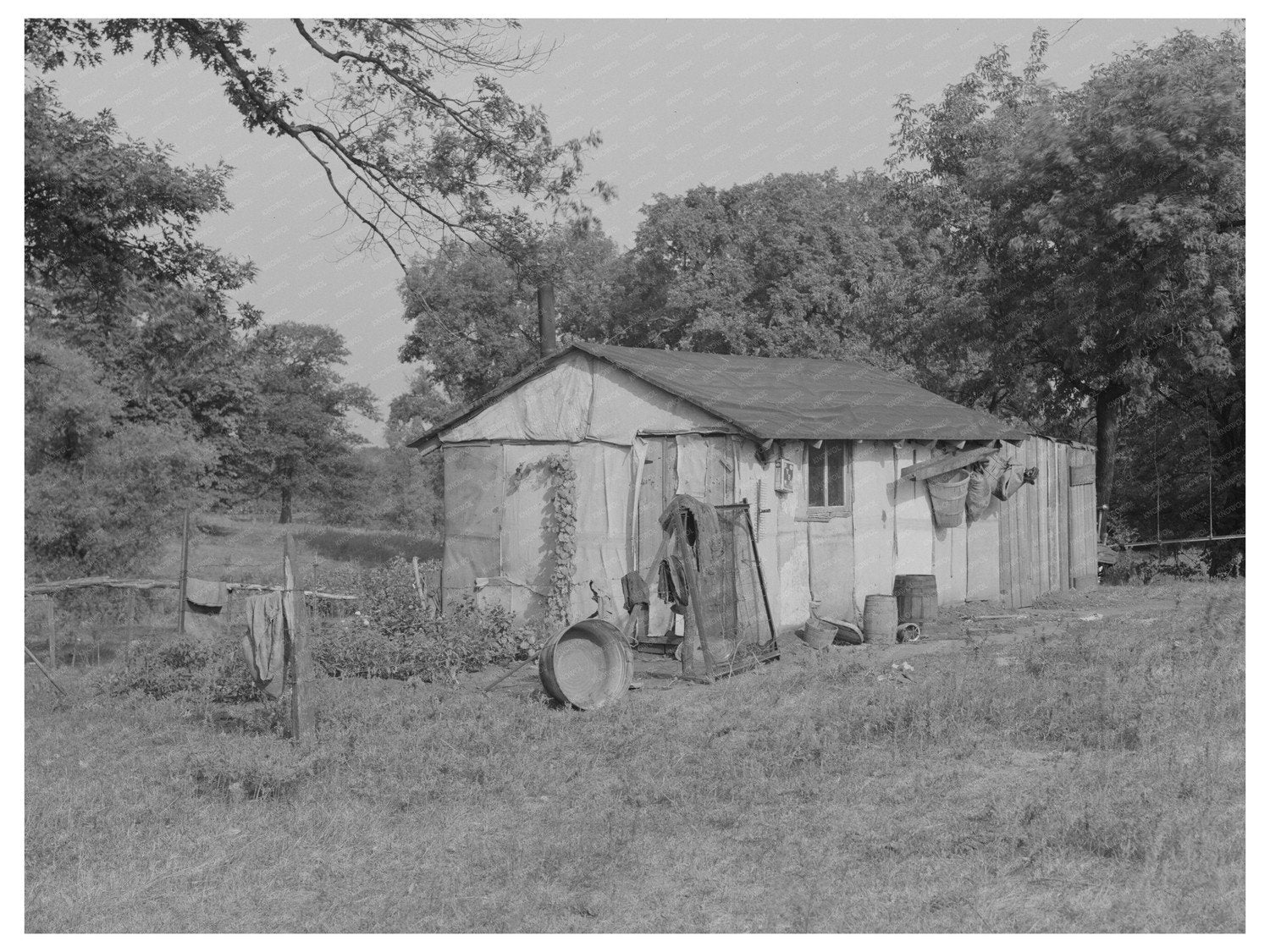 Sugar Beet Workers Quarters Chaska Minnesota 1937