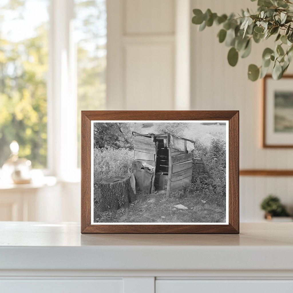 Mexican Beet Workers Privy Structure Chaska Minnesota 1937