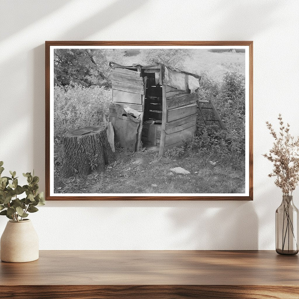 Mexican Beet Workers Privy Structure Chaska Minnesota 1937