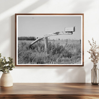 Vintage Farm Mailbox Littlefork Minnesota 1937