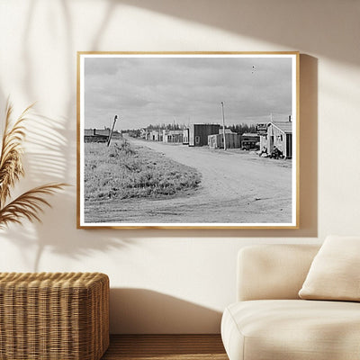 Craigville Minnesota Main Street Scene September 1937