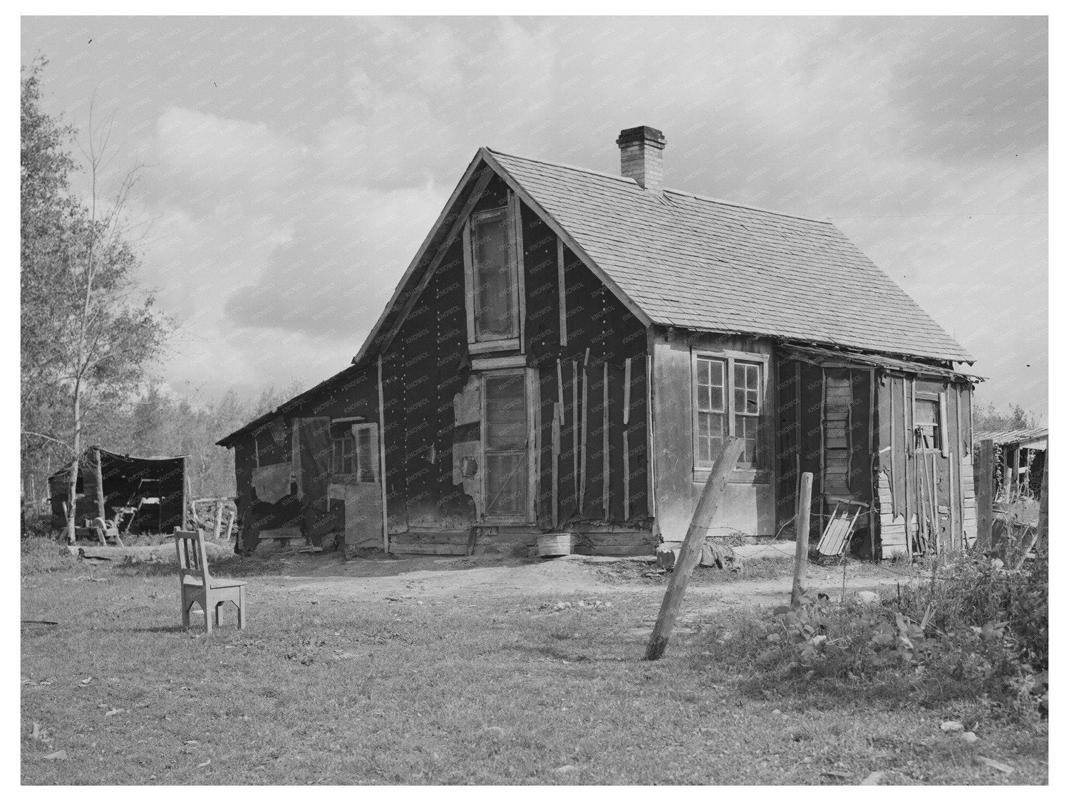 Steve Flanders Farm Koochiching County Minnesota 1937