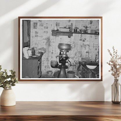 Cream Separator in Steve Flanders Kitchen Minnesota 1937