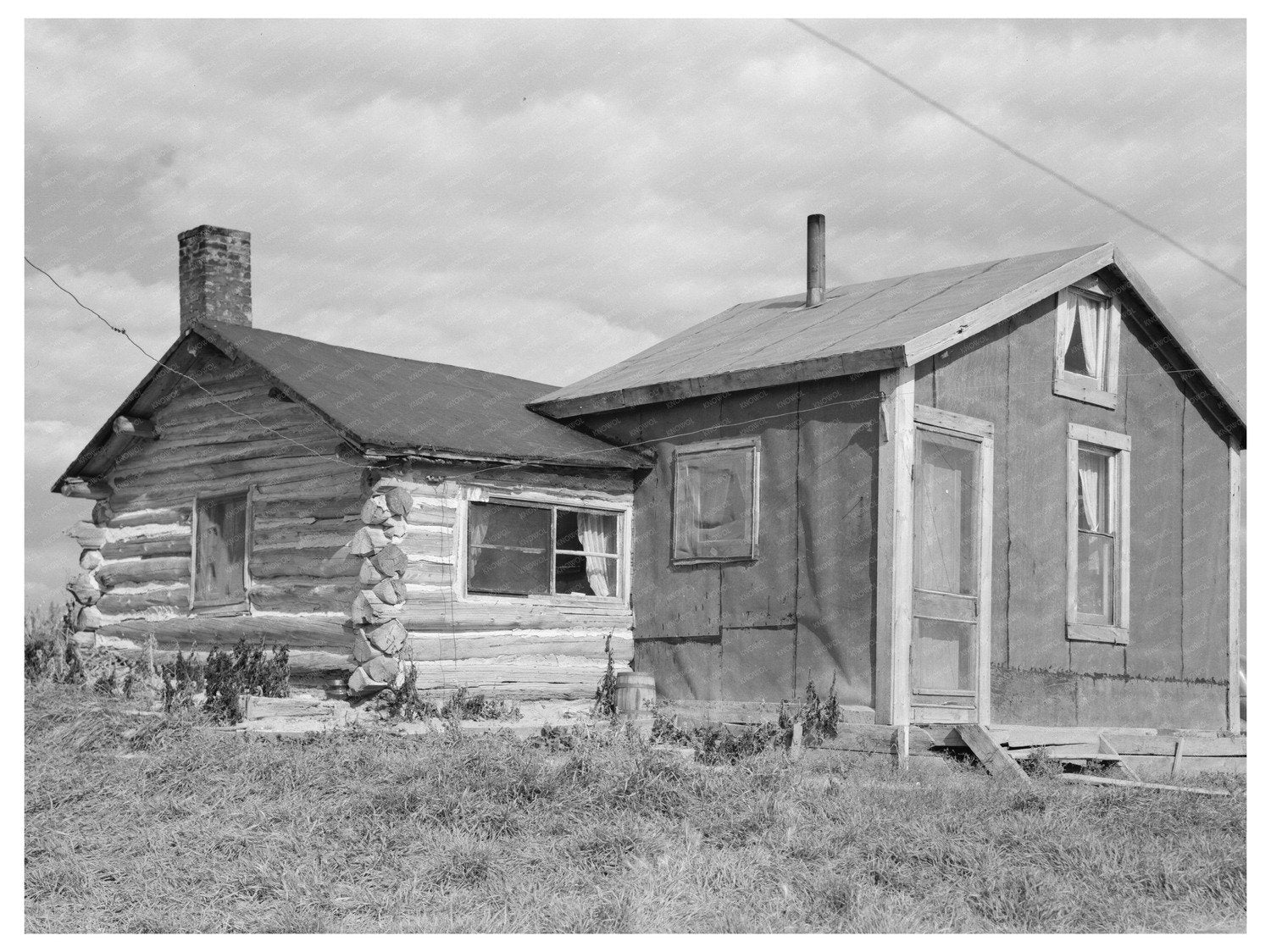 J W Panchots House Northome Minnesota September 1937