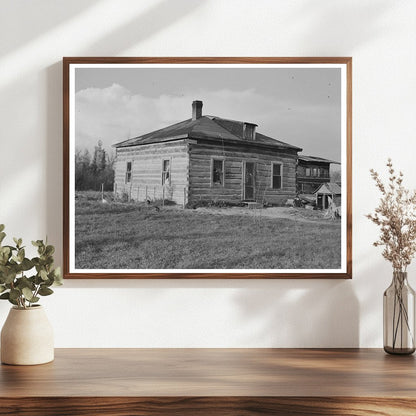 Farmhouse on Cut-Over Land Northome Minnesota 1937