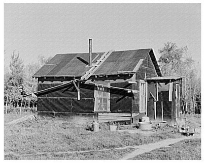 Orville White Farm Home Northome Minnesota 1937