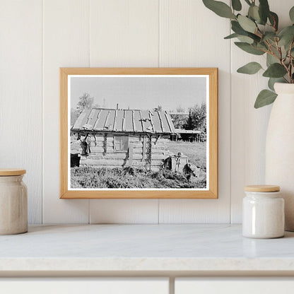 Vintage Farm Shed Near Northome Minnesota 1937