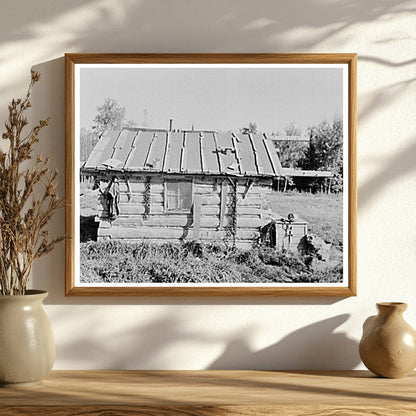 Vintage Farm Shed Near Northome Minnesota 1937