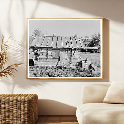 Vintage Farm Shed Near Northome Minnesota 1937