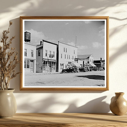 Northome Minnesota Main Street September 1937 Vintage Photo