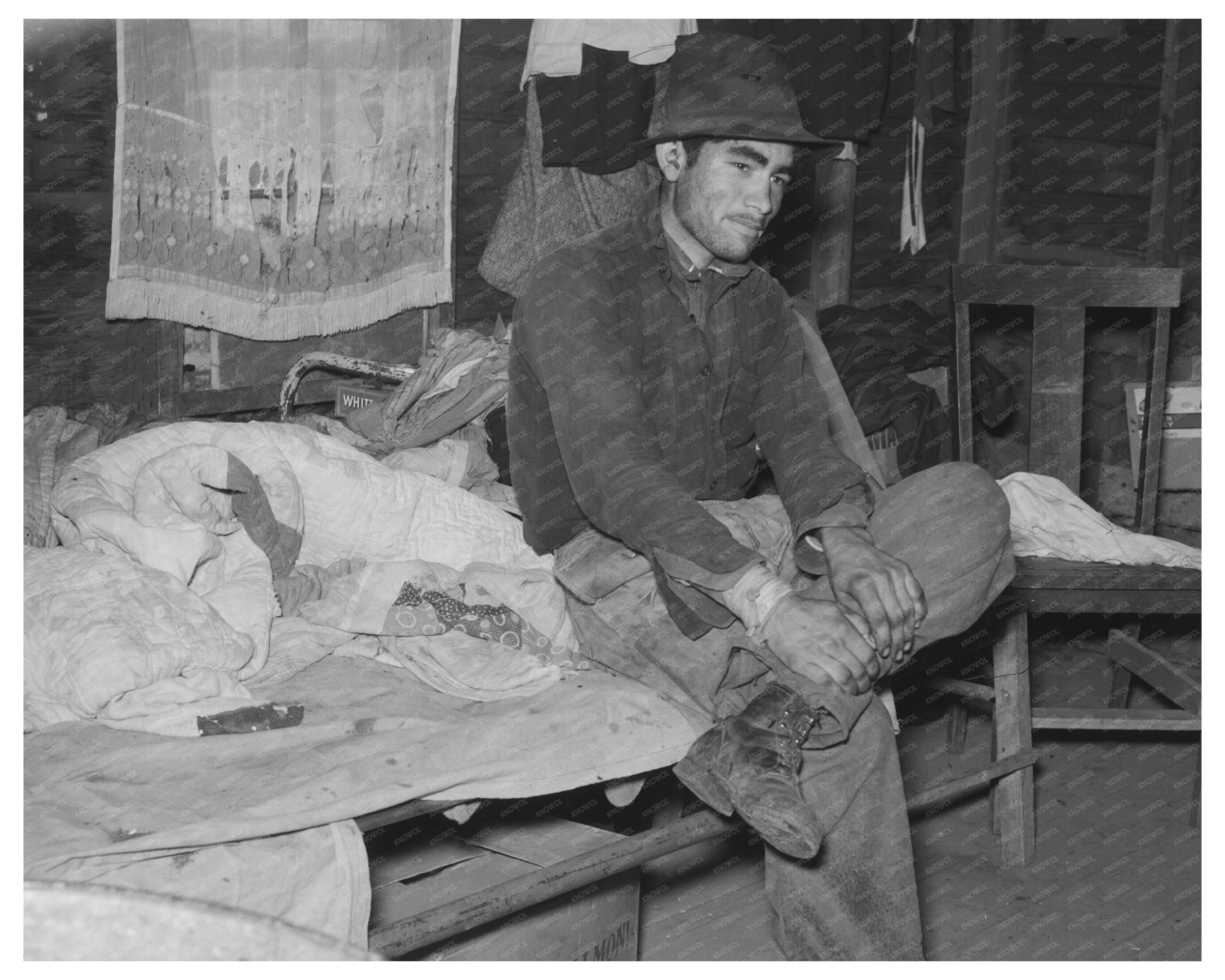 Mexican Beet Worker Living Quarters Minnesota 1937