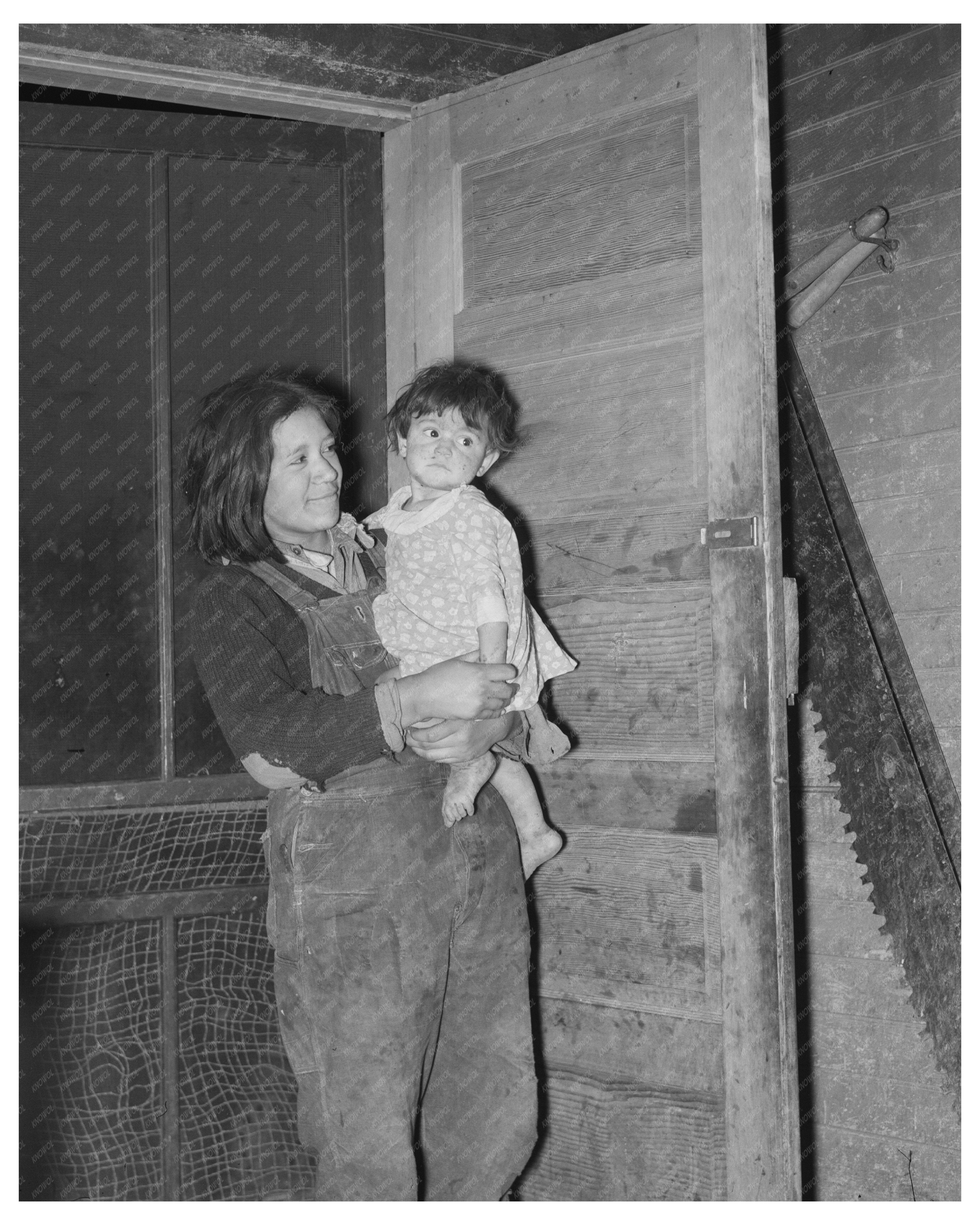 Children of Mexican Beet Worker East Grand Forks 1937
