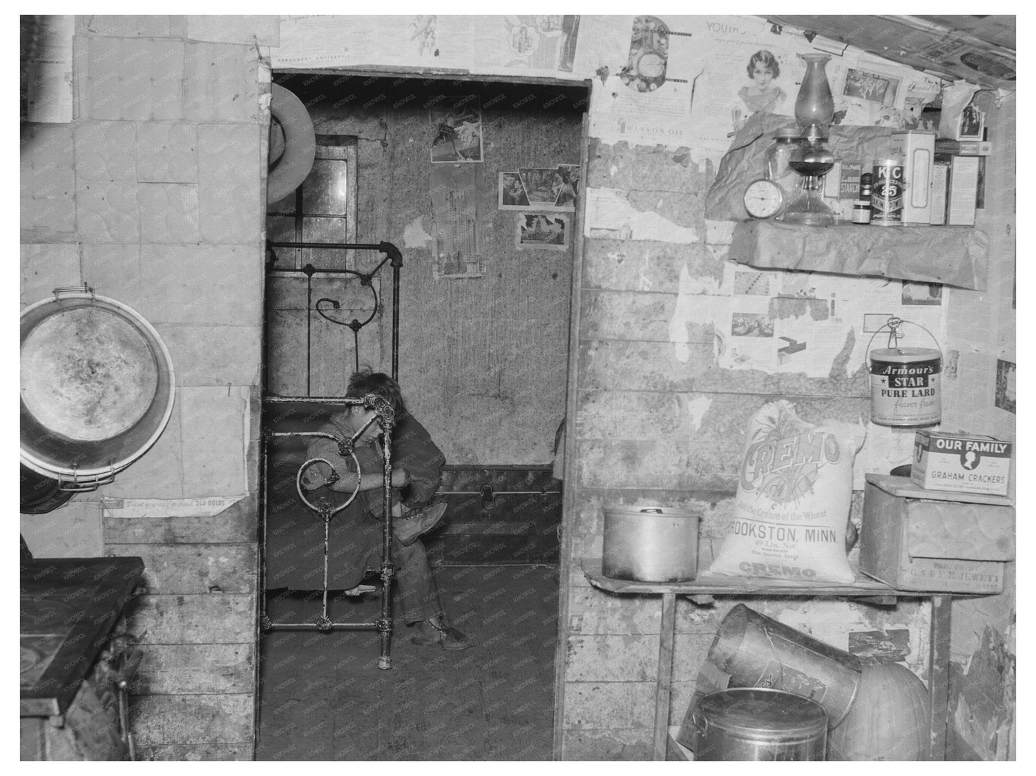 Mexican Beet Workers Shack East Grand Forks 1937