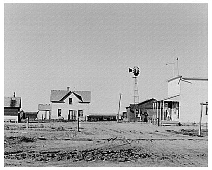 McKenzie County North Dakota Rural Landscape 1937
