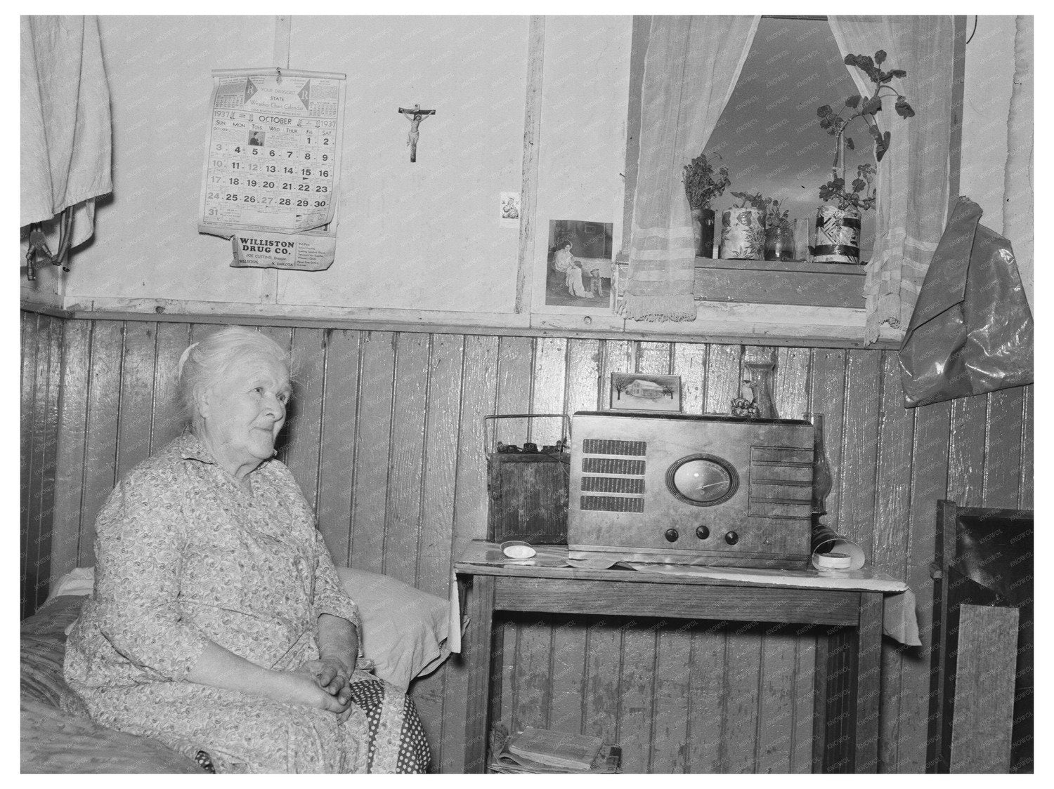 Mother of John Lynch in Drought-Affected North Dakota 1937