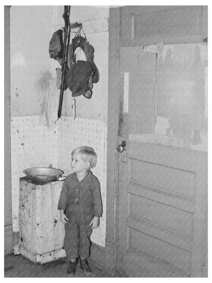 Youngest Son of Farmer in Drought North Dakota 1937