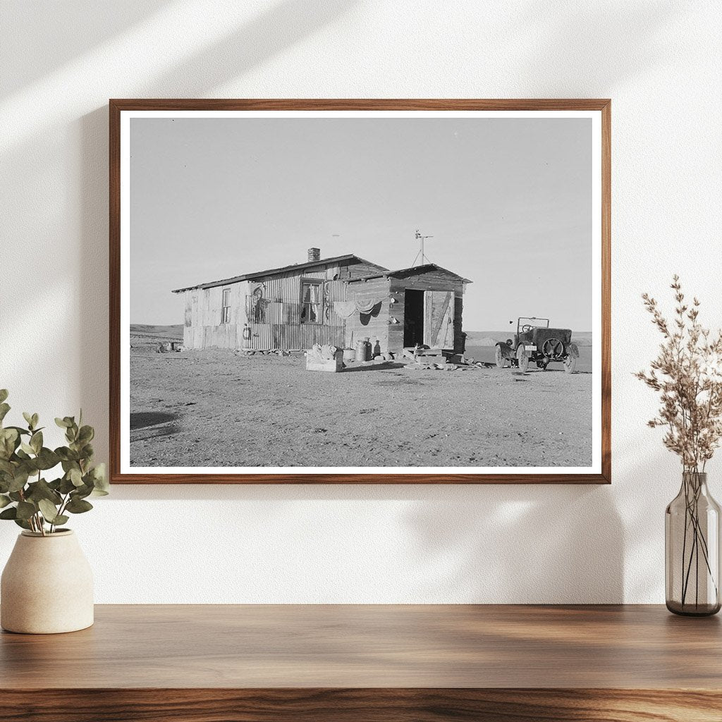 Farm Laborer House in Wheelock North Dakota 1937