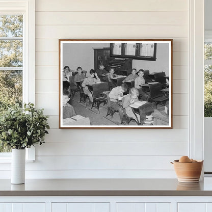 Vintage Rural School in Williams County North Dakota 1937