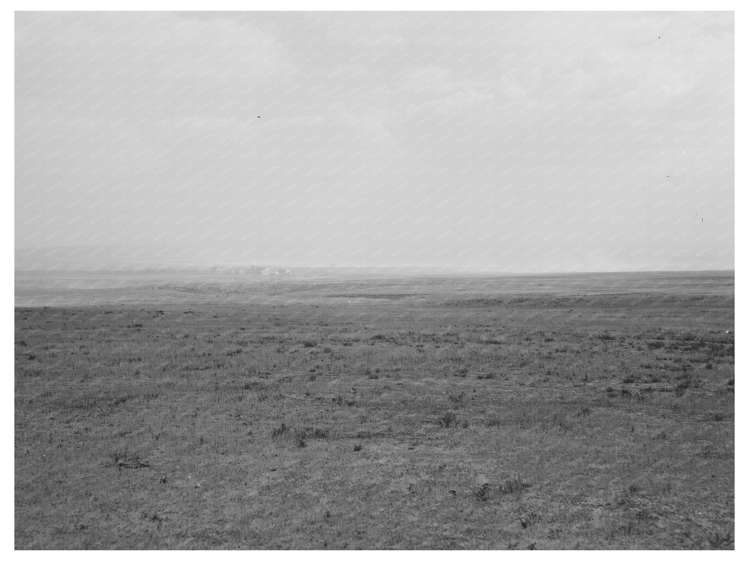 Dust Storm in Williston North Dakota 1937