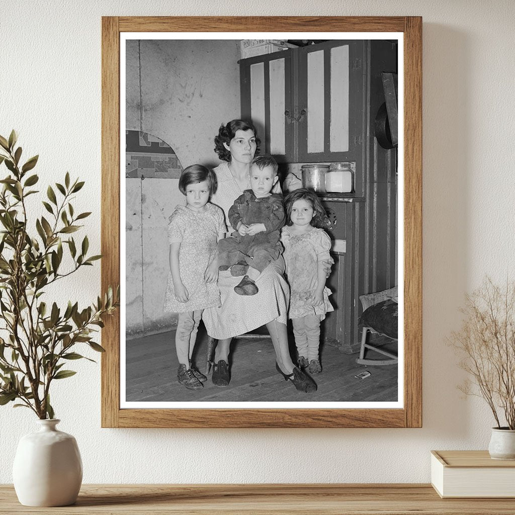 Nels Birkeland Family on Farm Security Grant 1937