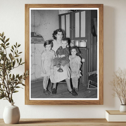 Nels Birkeland Family on Farm Security Grant 1937