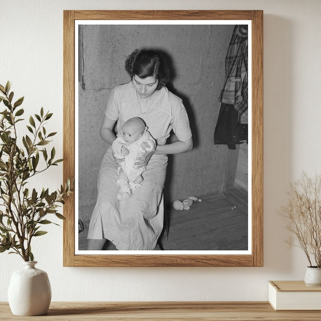 Undernourished Baby from North Dakota Drought 1937