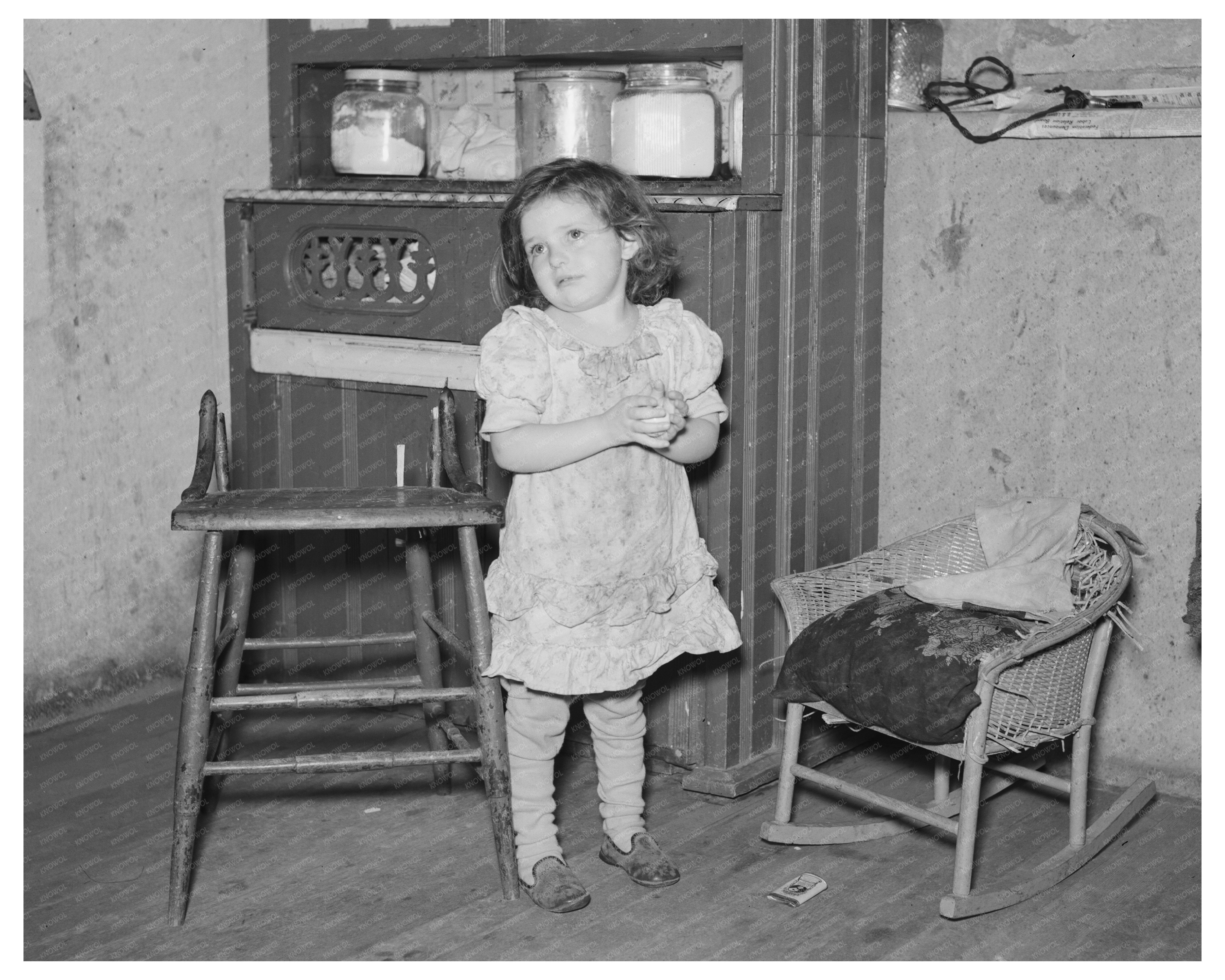 Daughter of Nels Birkeland North Dakota October 1937