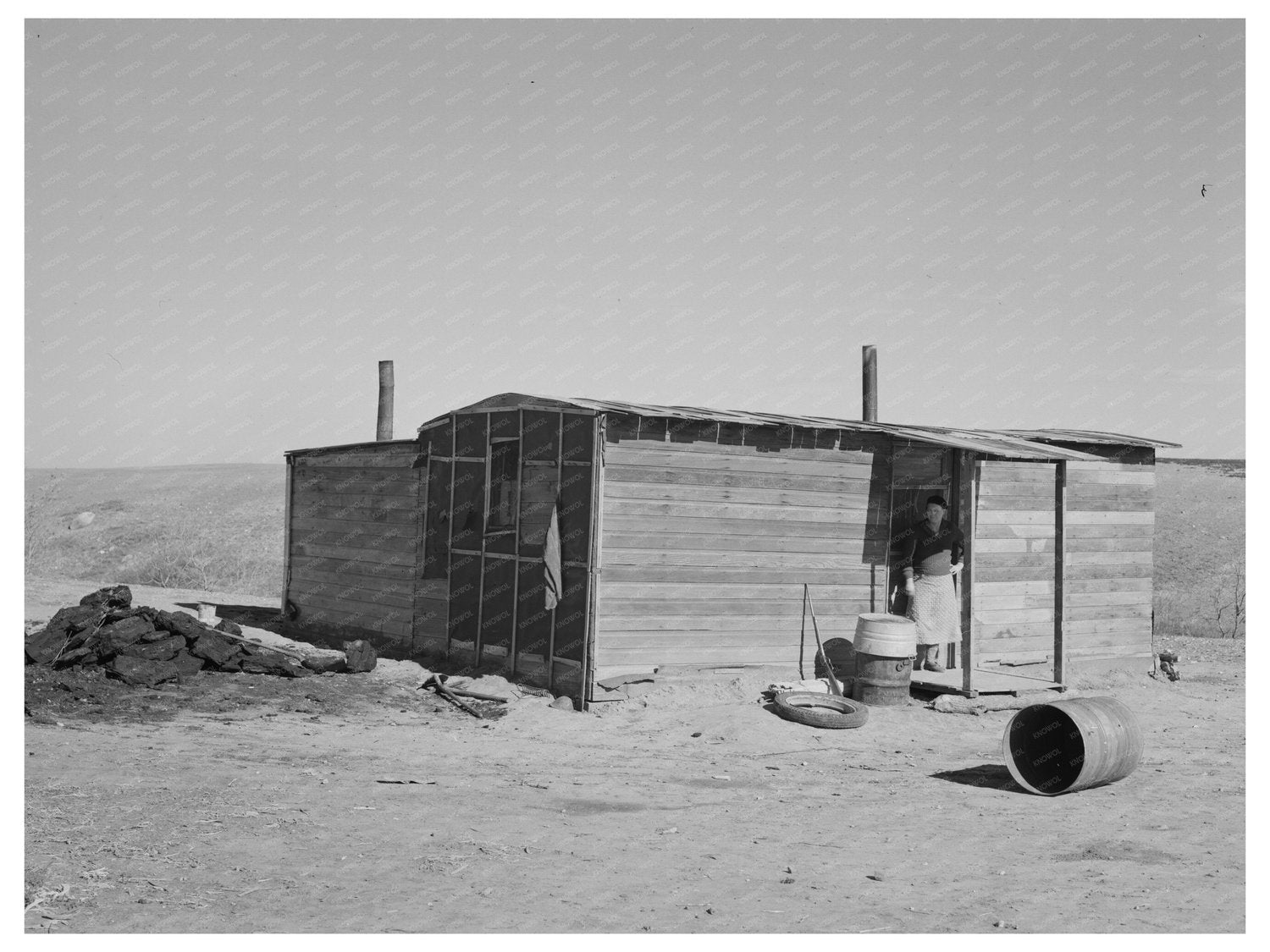 Joe Kramers Farm Williston North Dakota 1937