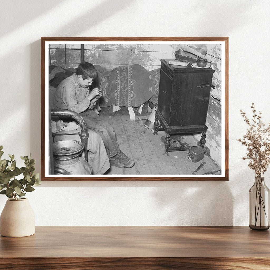 Son of Joe Kramer in Drought-Affected North Dakota 1937