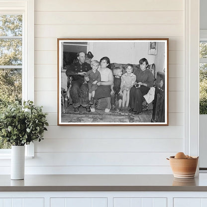 James Strunk Family in Wheelock North Dakota 1937
