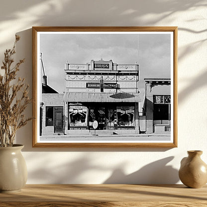 Vintage Drug Store in Michigan North Dakota 1937