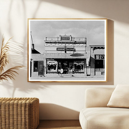 Vintage Drug Store in Michigan North Dakota 1937