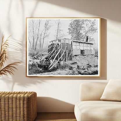 Vintage Shack in McKenzie County North Dakota 1937