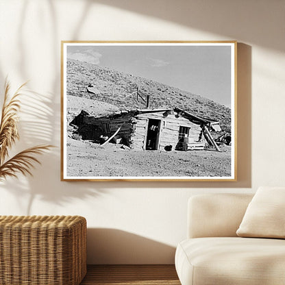 Mud and Log House Construction in North Dakota 1937